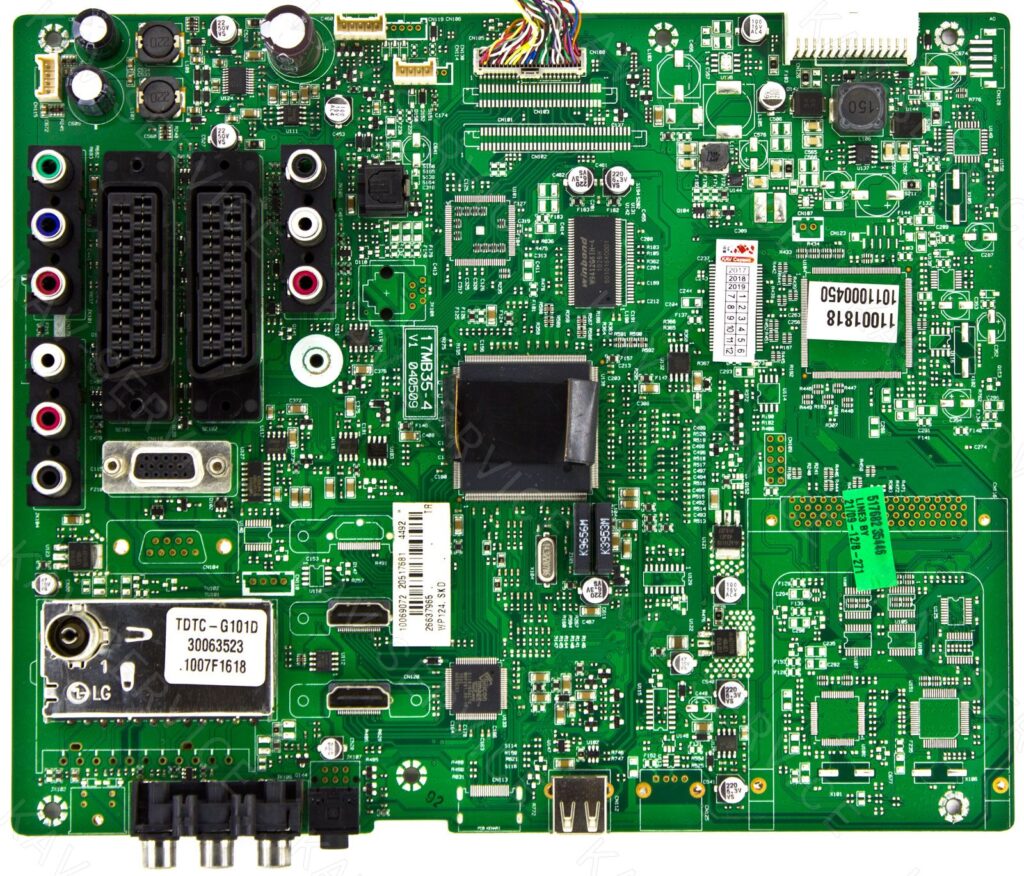 Toshiba 40BV700B — Mainboard: 17MB35-4