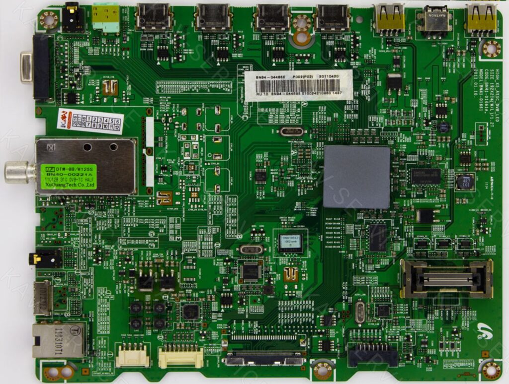 UA46D5000PRXXZ — Mainboard: BN41-01661A