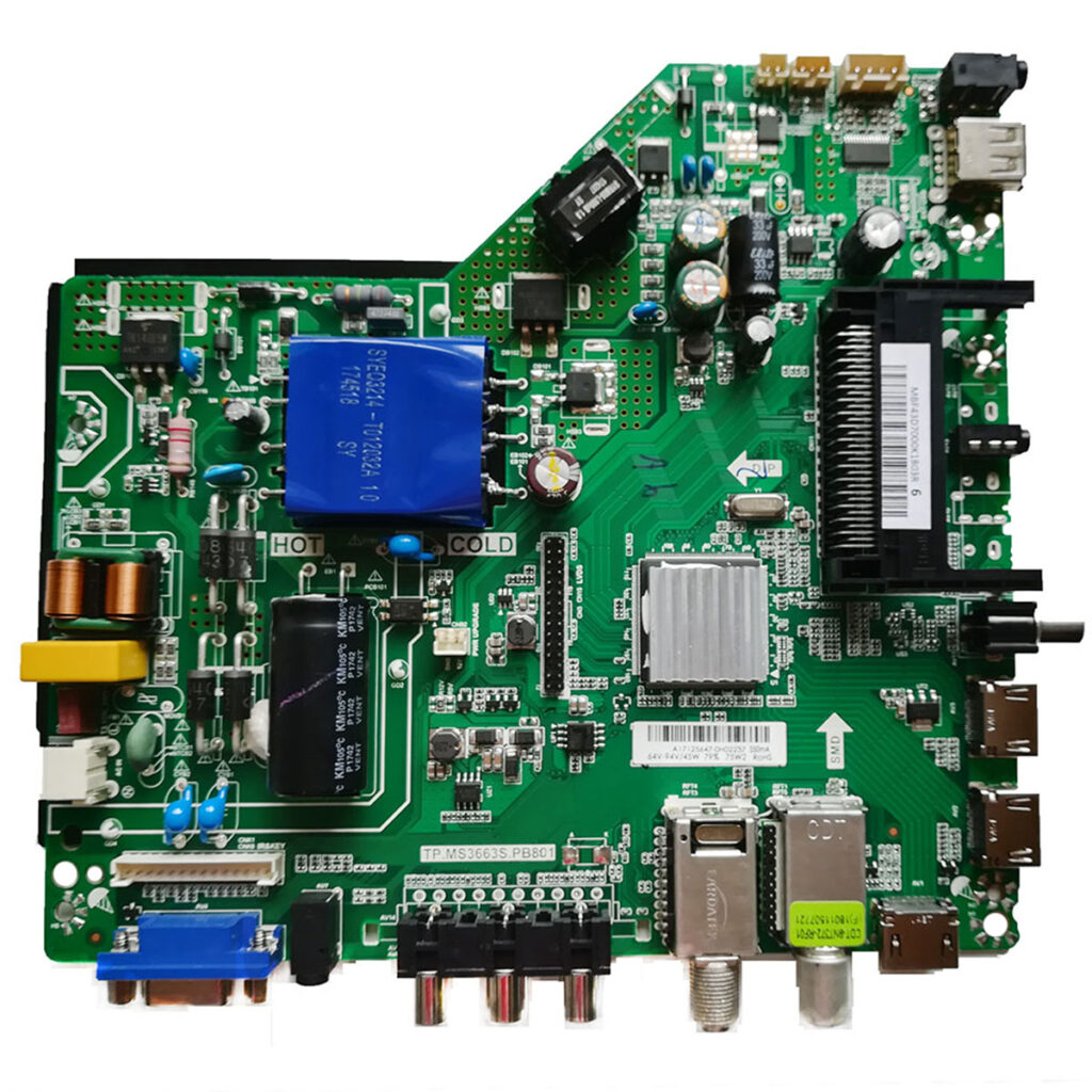 AKAI UA40DM1100T2 — Mainboard: TP.MS3663S.PB801