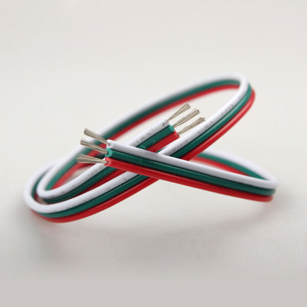 Провод для RGB светодиодной ленты 3-жильный 22 AWG