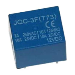 JQC-3FC (T73) DC 12V  универсальное электромагнитное реле