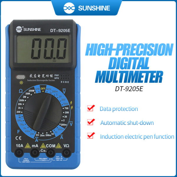 SUNSHINE DT-9205 цифровой мультиметр