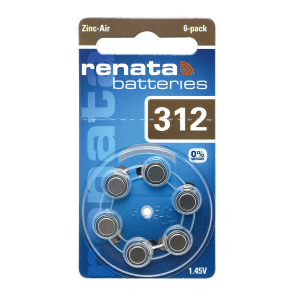 Renata 312  надежная батарейка