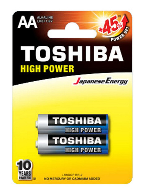 Toshiba AA×2 универсальные батарейки