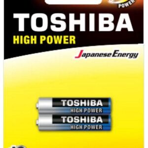 Toshiba AAA×2 надежные батарейки