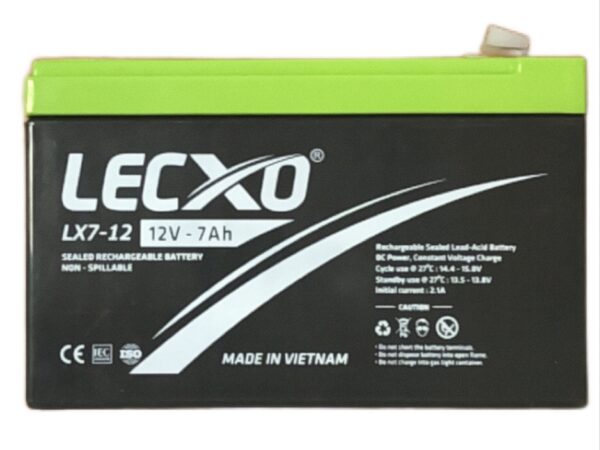 LECXO 12V 7Ah универсальная батарея