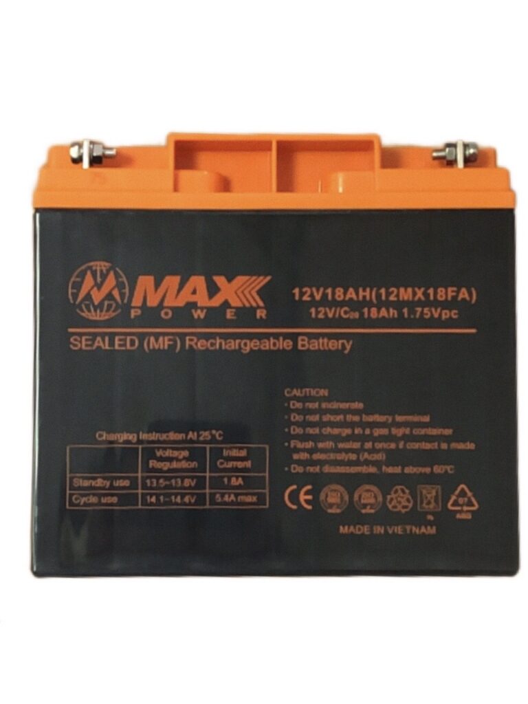 MAX POWER 12V 18Ah мощная батарея
