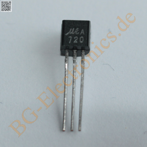 A720 TO-92 Si-P Uni 60V 0,5A 0,625W 200MHz