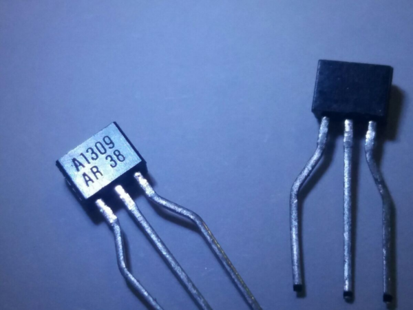 A1309  TO-92 SI-P 30V. 0,1A. 0,3W. 80MHz