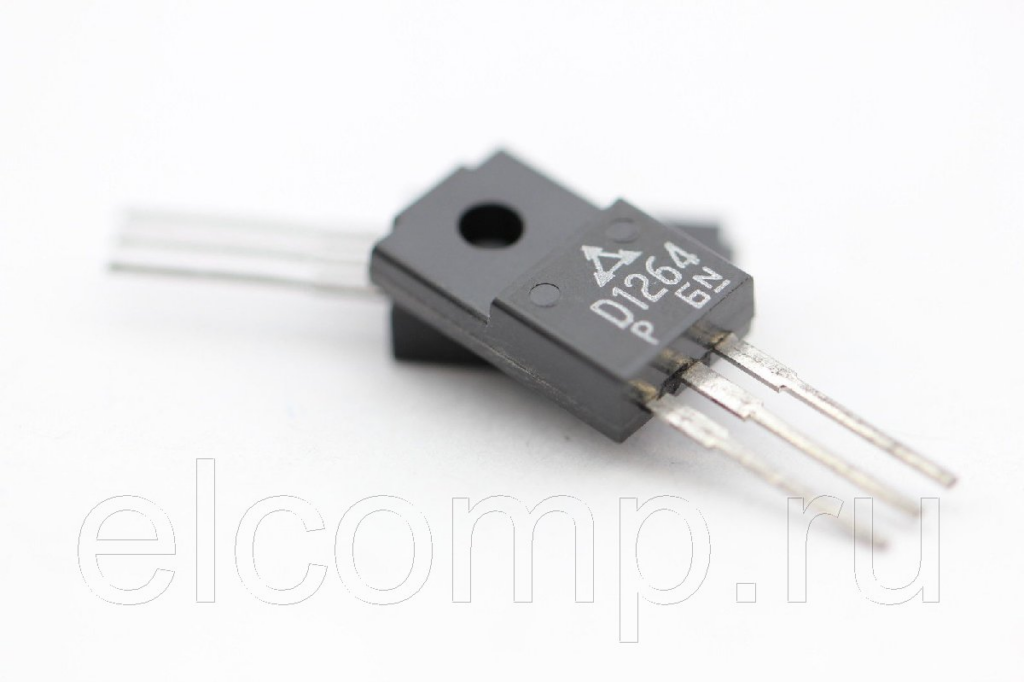 D1264 TO-220 SI-N 200V 2A 30W 20MHz
