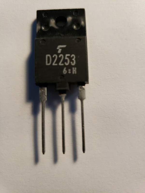 D2253 TO-247 SI-N+Di CRT HA VGA 1700/600V 6A 50W