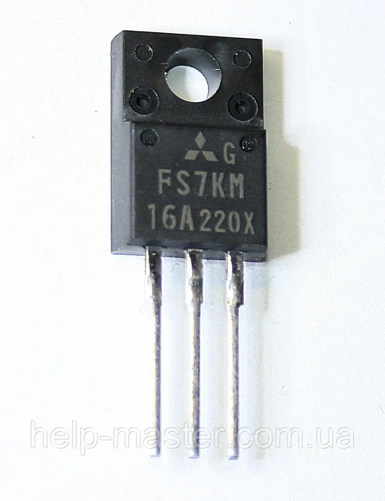FS7KM TO-220 MOS-N-FET 600V. 7A. 125W.
