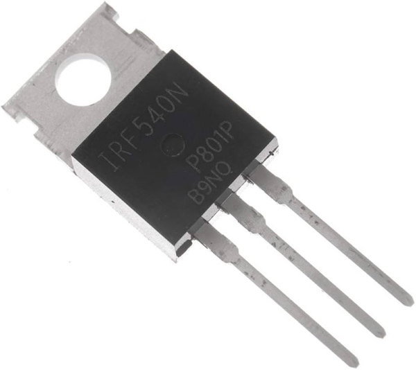 IRF540 TO-220 MOS-N-FET 100V. 28A. 150W.