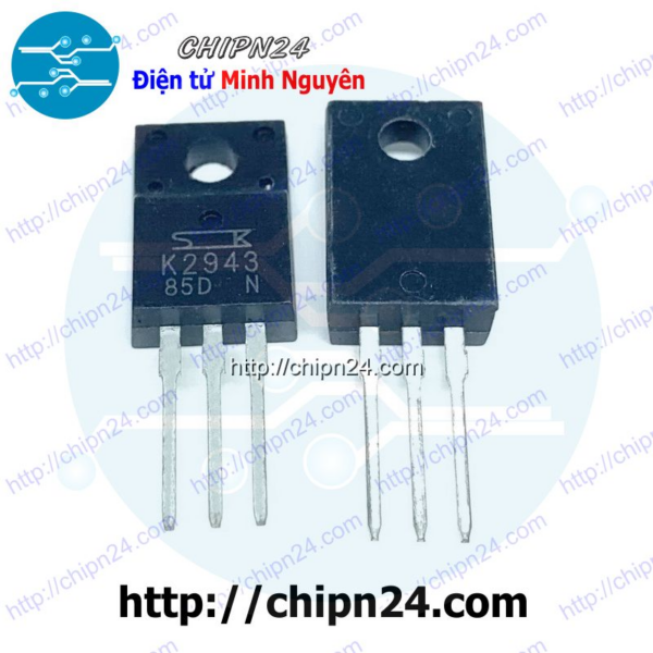 K2943  TO-220 MOS-N-FET-e 900V 3A 30W