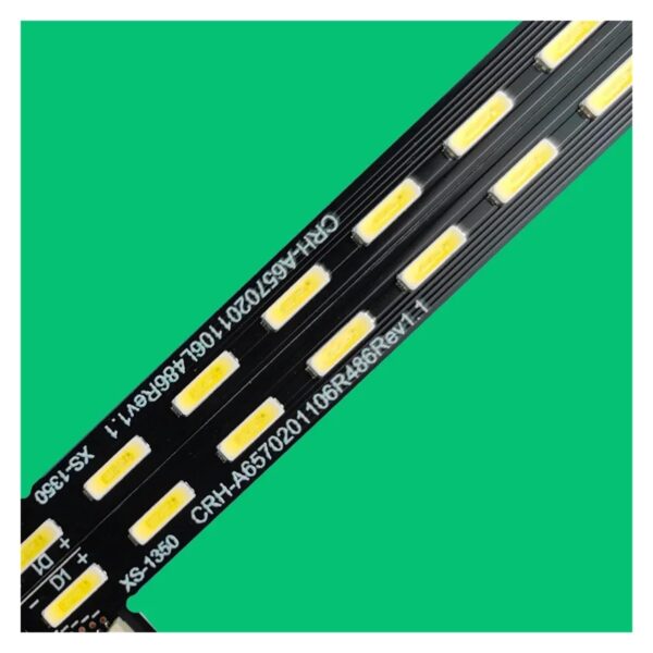 LED-подсветка для телевизоров 65" — модели CRH-A6570201106L486Rev1.1 / 7710-665000-L000 (совместима с Hisense 65E510E и другими)
