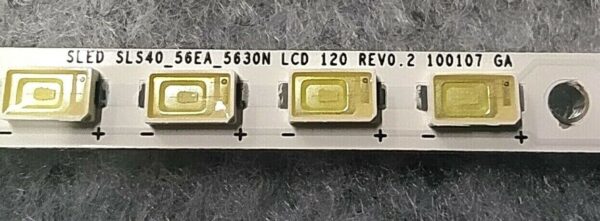 LED-подсветка для телевизоров 40" — модель SLED SLS40_56EA_5630N LCD 120 REV0.2 100107 GA (совместима с LTA400HF16, LTA400HF10, 40PFL7705DV/F7 и другими)