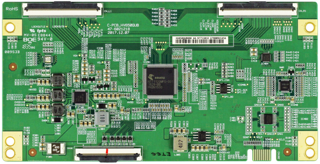 T-CON плата 47-6021218 (HV650QUBN90)