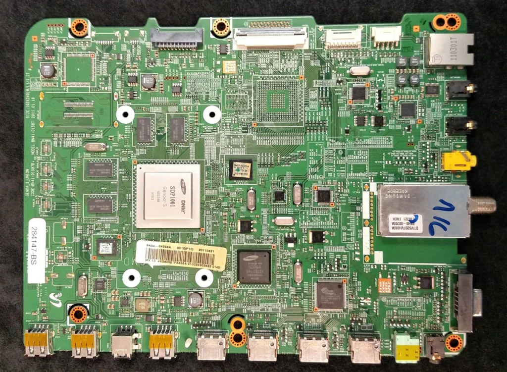 SAMSUNG UA46D6000SJXXZ — Mainboard: BN41-01587E